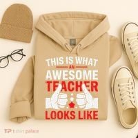 Test Day Rock The Test Teacher Testing Day Back To School Hoodie thumb 4