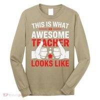 Test Day Rock The Test Teacher Testing Day Back To School Long Sleeve Shirt thumb 0