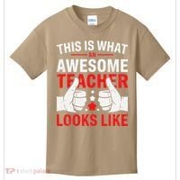Test Day Rock The Test Teacher Testing Day Back To School Kids T-Shirt thumb 0