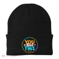 Test Day Rock The Test Teacher Testing Day You Got This Beanie thumb 0