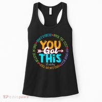 Test Day Rock The Test Teacher Testing Day You Got This Women's Tank Top thumb 0