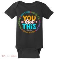 Test Day Rock The Test Teacher Testing Day You Got This Baby Bodysuit thumb 0