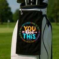 Test Day Rock The Test Teacher Testing Day You Got This Golf Towel thumb 2