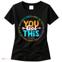 Test Day Rock The Test Teacher Testing Day You Got This Women's T-Shirt thumb 0