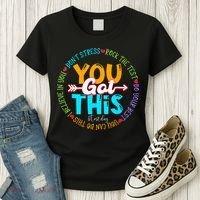Test Day Rock The Test Teacher Testing Day You Got This Women's T-Shirt thumb 3