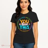 Test Day Rock The Test Teacher Testing Day You Got This Women's T-Shirt thumb 4