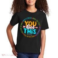 Test Day Rock The Test Teacher Testing Day You Got This Kids T-Shirt thumb 2
