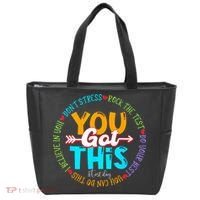 Test Day Rock The Test Teacher Testing Day You Got This Tote Bag thumb 0