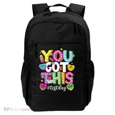 Test Day Rock The Test You Got This Teacher Test Testing Backpack
