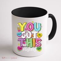 Test Day Rock The Test You Got This Teacher Test Testing Coffee Mug thumb 1