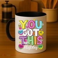 Test Day Rock The Test You Got This Teacher Test Testing Coffee Mug thumb 4