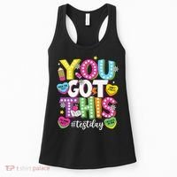 Test Day Rock The Test You Got This Teacher Test Testing Women's Tank Top thumb 0