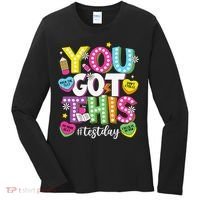 Test Day Rock The Test You Got This Teacher Test Testing Women's Long Sleeve Shirt thumb 0