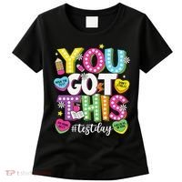 Test Day Rock The Test You Got This Teacher Test Testing Women's T-Shirt thumb 0