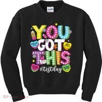Test Day Rock The Test You Got This Teacher Test Testing Kids Sweatshirt thumb 0