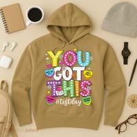 Test Day Rock The Test You Got This Teacher Test Testing Hoodie thumb 3