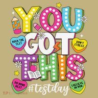 Test Day Rock The Test You Got This Teacher Test Testing Sweatshirt thumb 2