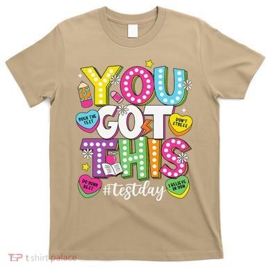 Test Day Rock The Test You Got This Teacher Test Testing T-Shirt