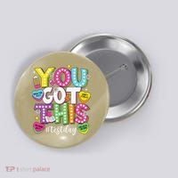 Test Day Rock The Test You Got This Teacher Test Testing Button thumb 0