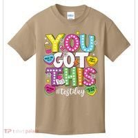 Test Day Rock The Test You Got This Teacher Test Testing Kids T-Shirt thumb 0