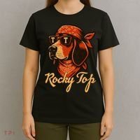 Tennessee Dog Rocky Top Fan T-Shirt thumb 4
