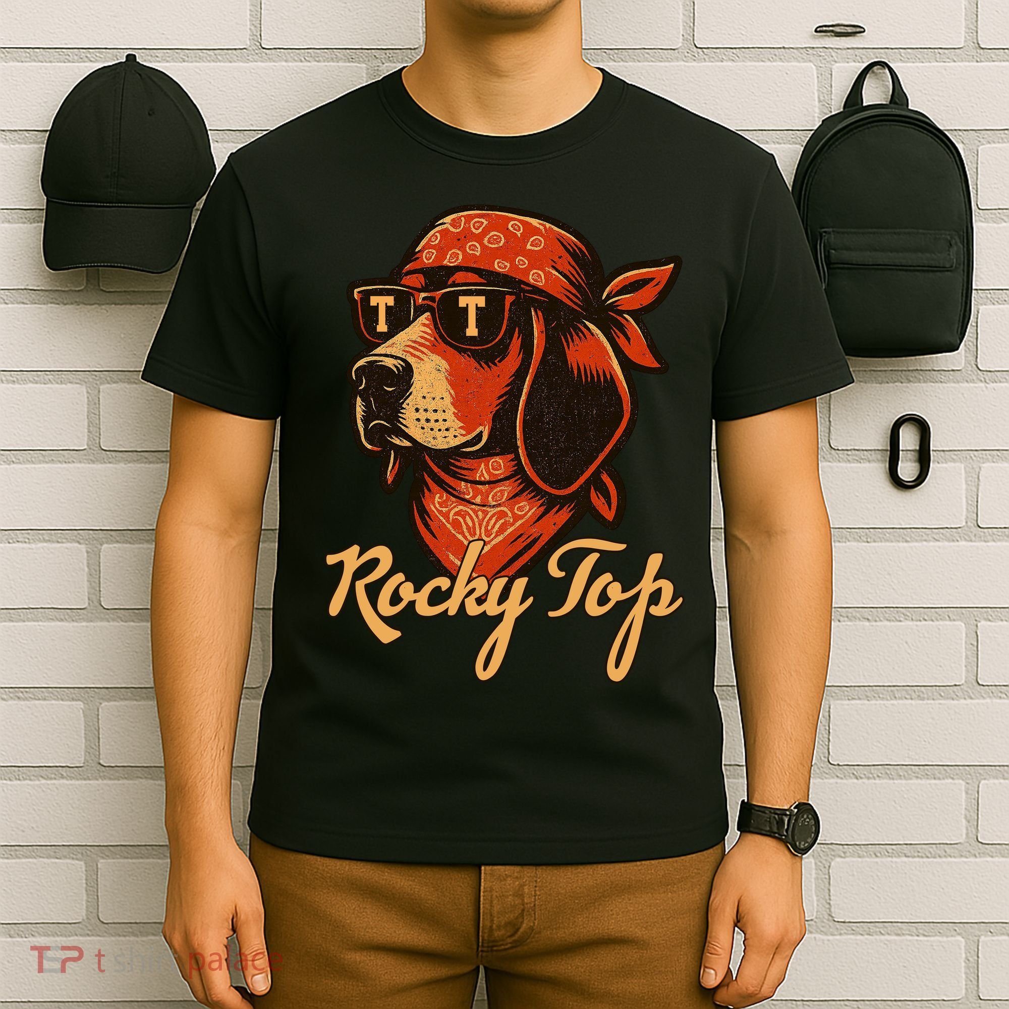 Tennessee Dog Rocky Top Fan T-Shirt