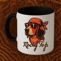 Tennessee Dog Rocky Top Fan Coffee Mug thumb 2
