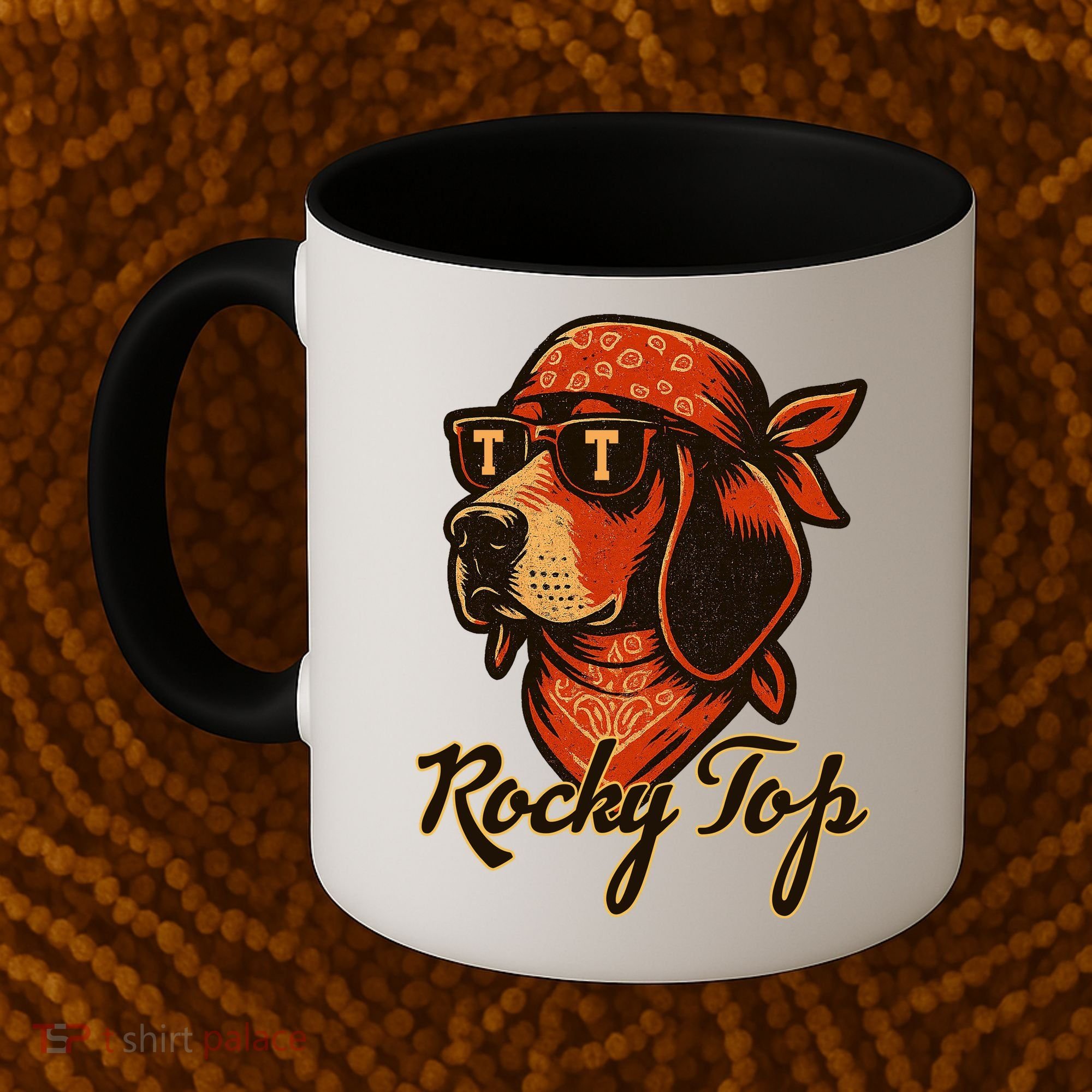 Tennessee Dog Rocky Top Fan Coffee Mug