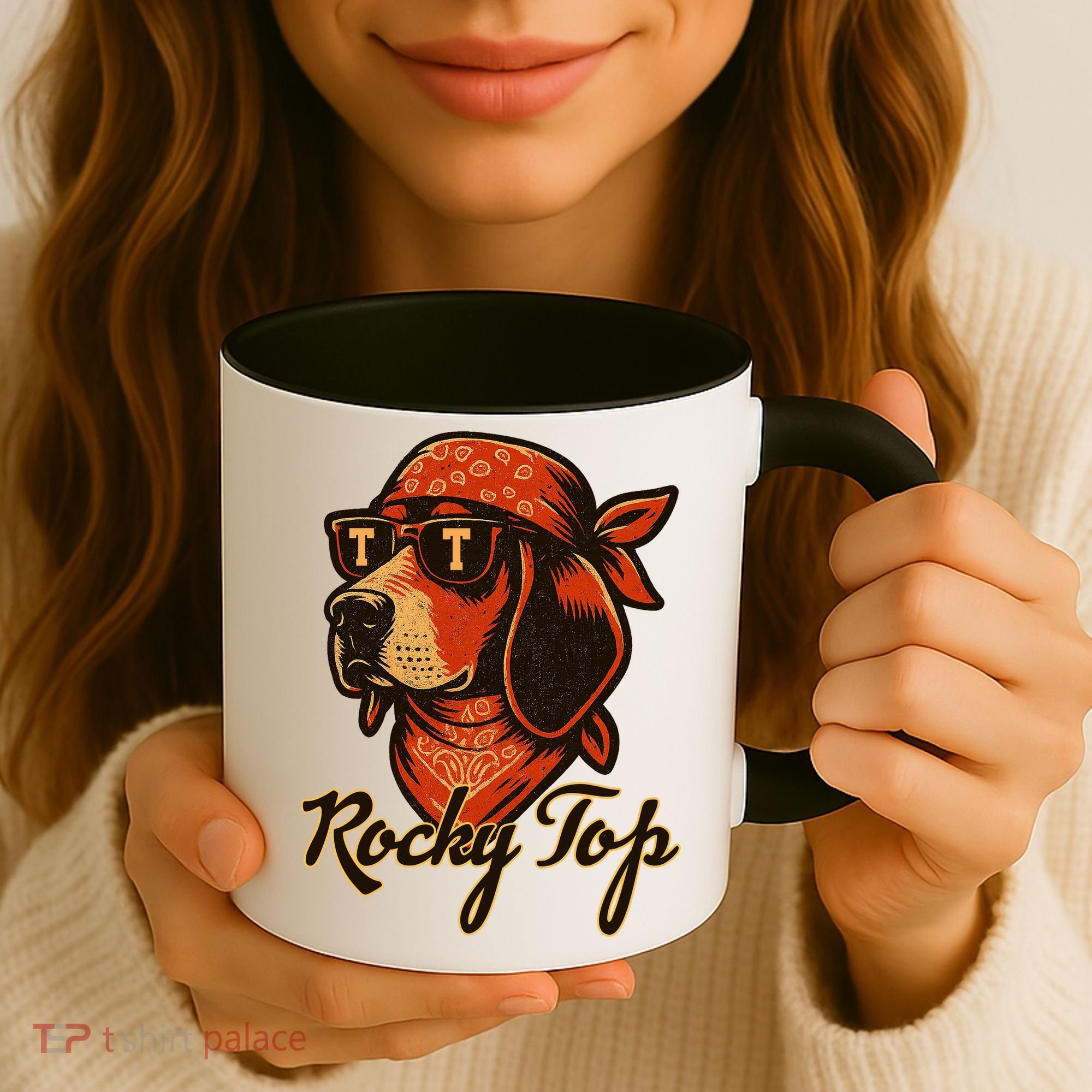 Tennessee Dog Rocky Top Fan Coffee Mug