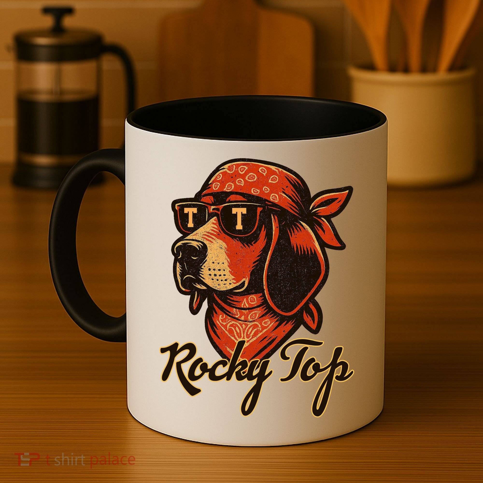 Tennessee Dog Rocky Top Fan Coffee Mug