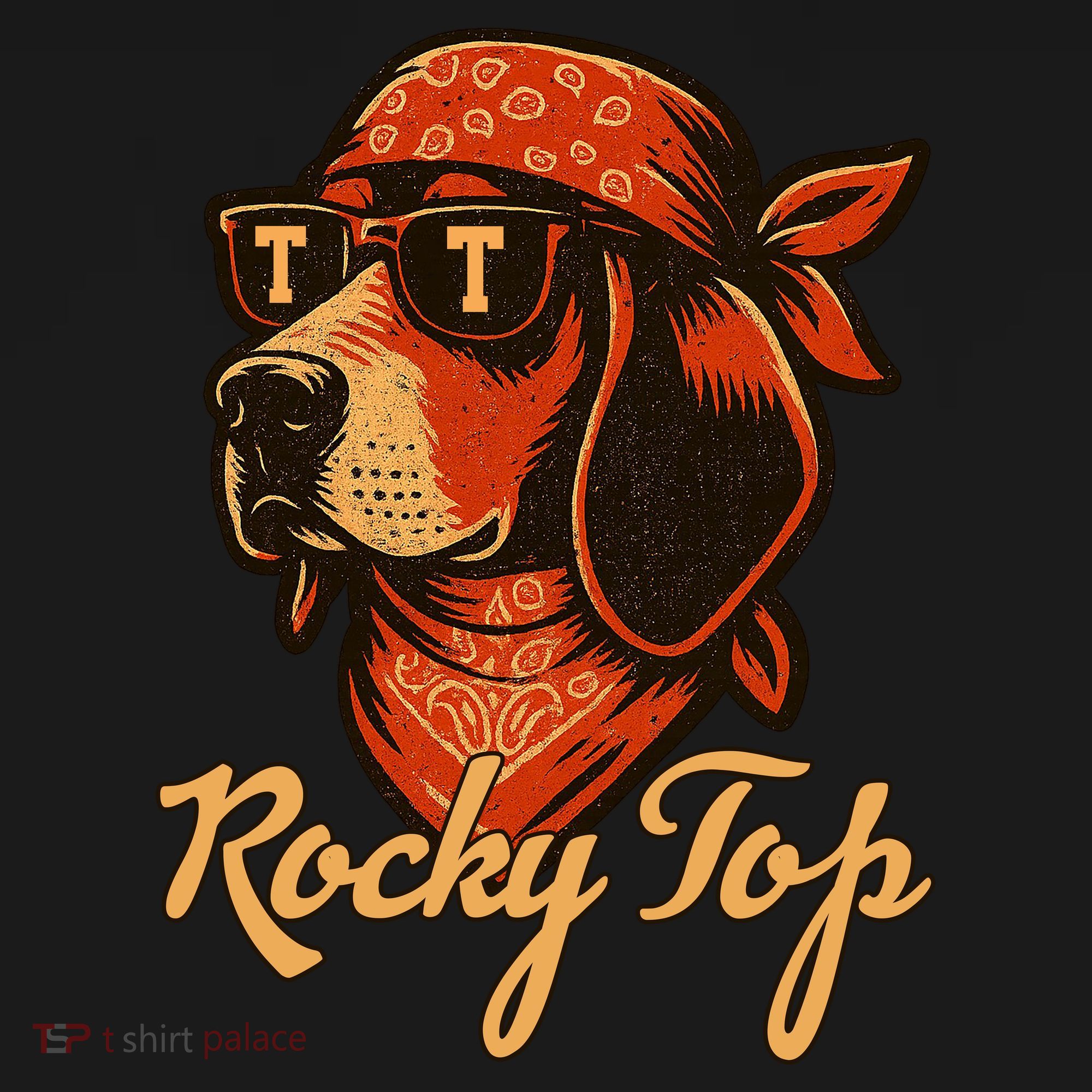 Tennessee Dog Rocky Top Fan Women's Hoodie