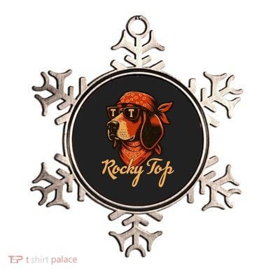Tennessee Dog Rocky Top Fan Ornament