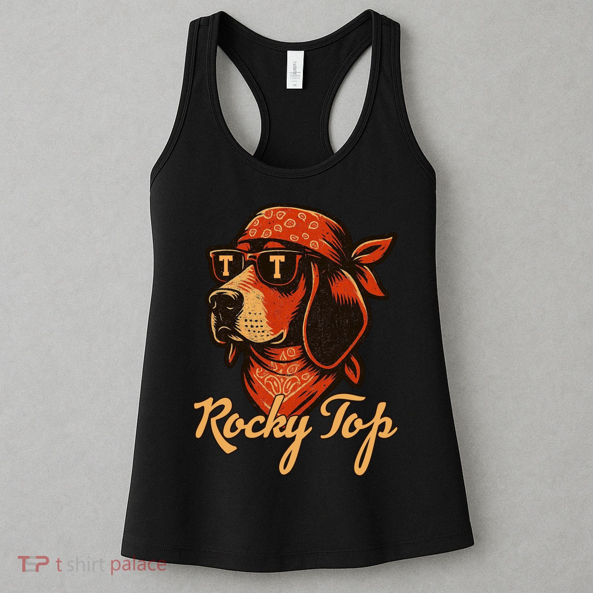 Tennessee Dog Rocky Top Fan Women's Tank Top