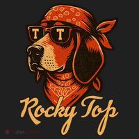 Tennessee Dog Rocky Top Fan Hat thumb 2