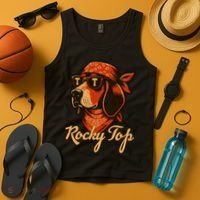 Tennessee Dog Rocky Top Fan Tank Top thumb 4