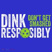 Team Dink Responsibly Dont Get Smashes Funny Pickleball Gift Kids Sweatshirt thumb 2