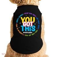 Test Day Rock The Test Teacher Testing Day You Got This  Doggie Tank thumb 0