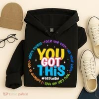Test Day Rock The Test Teacher Testing Day You Got This  Hoodie thumb 4