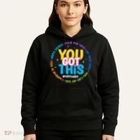 Test Day Rock The Test Teacher Testing Day You Got This  Hoodie thumb 5