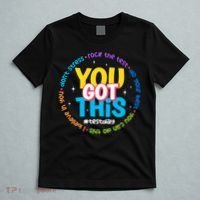 Test Day Rock The Test Teacher Testing Day You Got This  T-Shirt thumb 5
