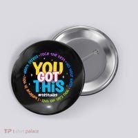 Test Day Rock The Test Teacher Testing Day You Got This  Button thumb 0