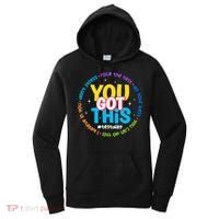 Test Day Rock The Test Teacher Testing Day You Got This  Women's Hoodie thumb 0