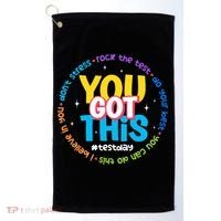 Test Day Rock The Test Teacher Testing Day You Got This  Golf Towel thumb 0