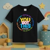 Test Day Rock The Test Teacher Testing Day You Got This  Toddler T-Shirt thumb 3