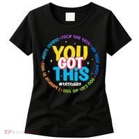 Test Day Rock The Test Teacher Testing Day You Got This  Women's T-Shirt thumb 0