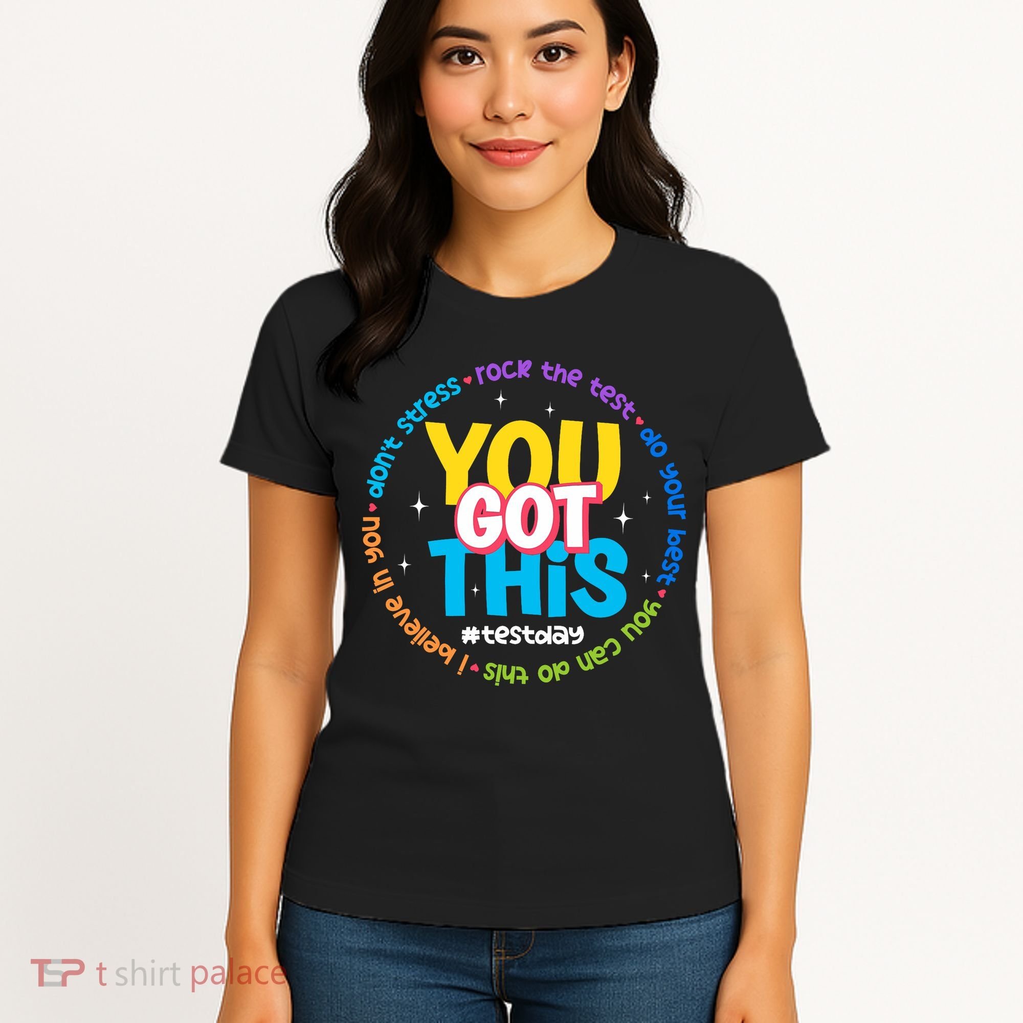 Test Day Rock The Test Teacher Testing Day You Got This  Women's T-Shirt