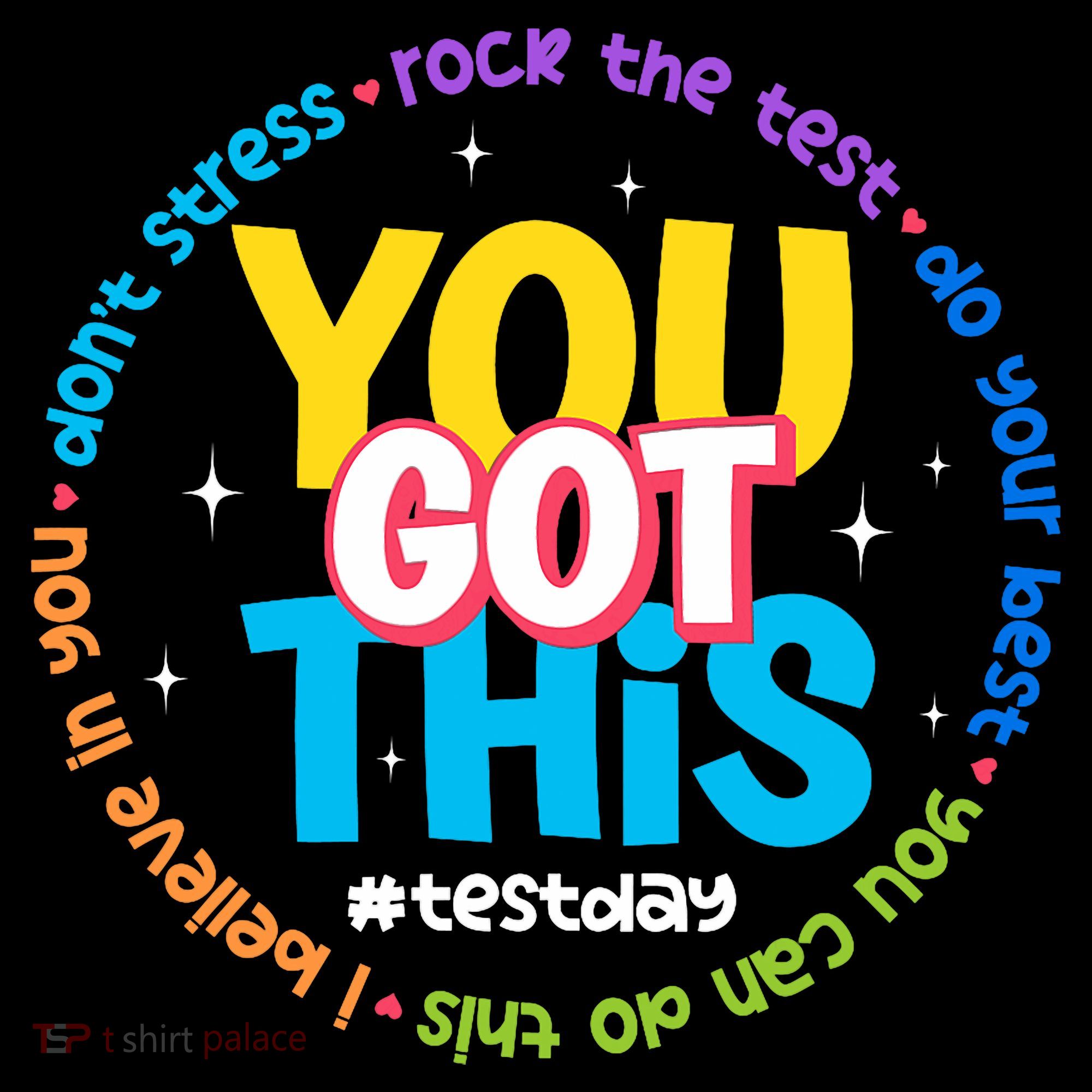 Test Day Rock The Test Teacher Testing Day You Got This  Women's T-Shirt