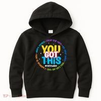 Test Day Rock The Test Teacher Testing Day You Got This  Kids Hoodie thumb 0