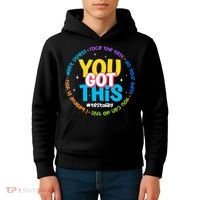 Test Day Rock The Test Teacher Testing Day You Got This  Kids Hoodie thumb 4