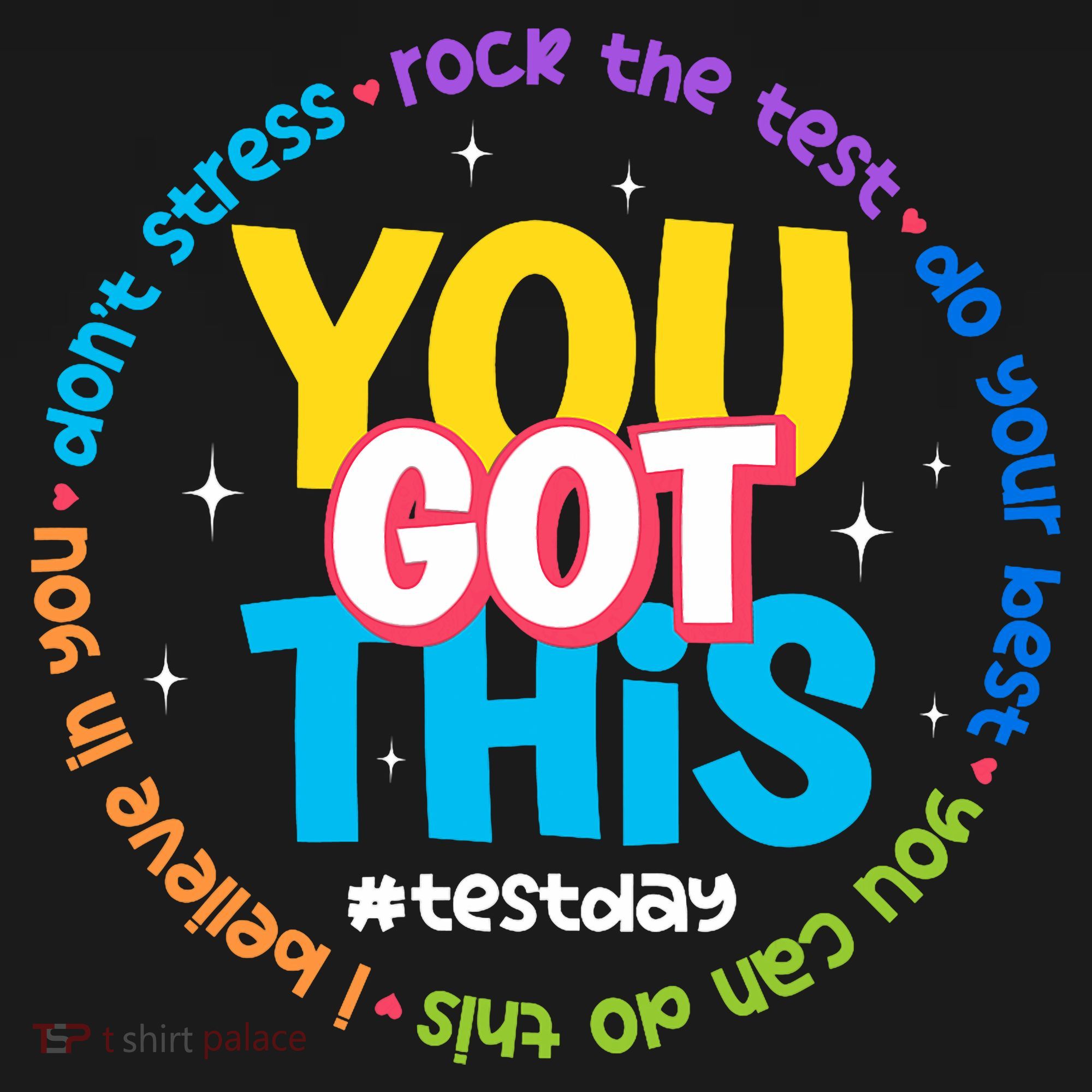 Test Day Rock The Test Teacher Testing Day You Got This  Kids Hoodie